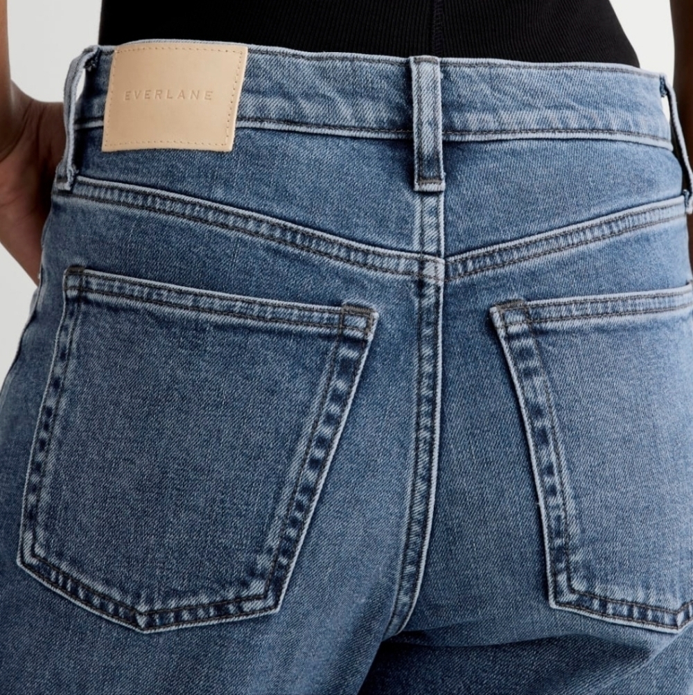 Everlane Cheeky Crop Jeans Womens Size 30 Darker Wash